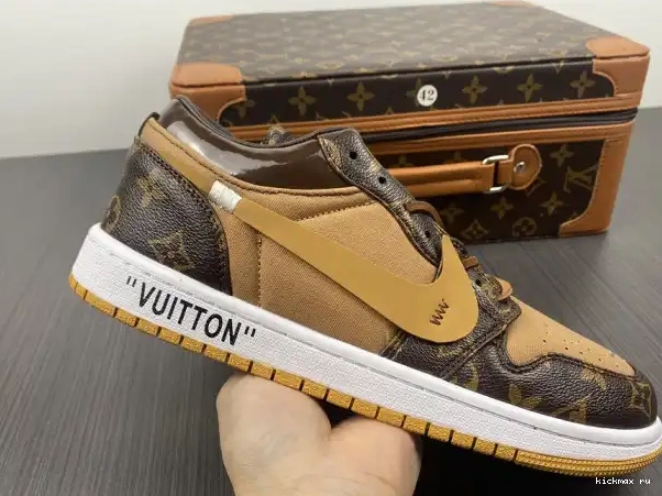 Cheap Kickmax Jordan AJ1 OW x Air 1 LOW Off-Louis 0322